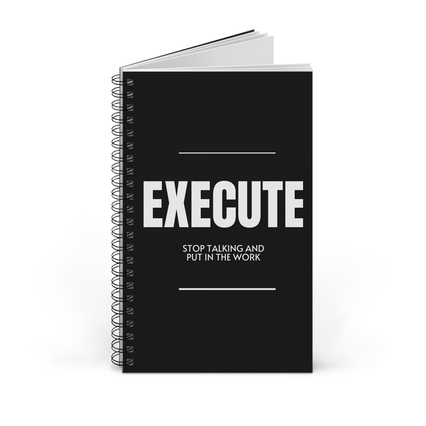 Execute - Stop Talking and Put in the Work